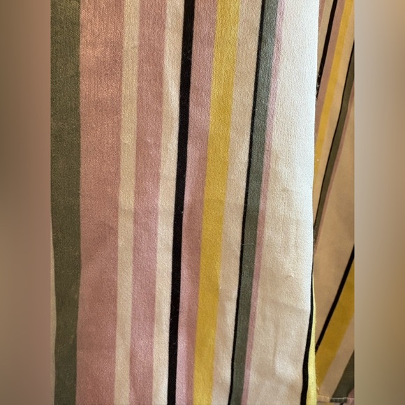 Addition Elle Satin Multicolor Striped Pajama Set | Size 1X/2X - Picture 7 of 12